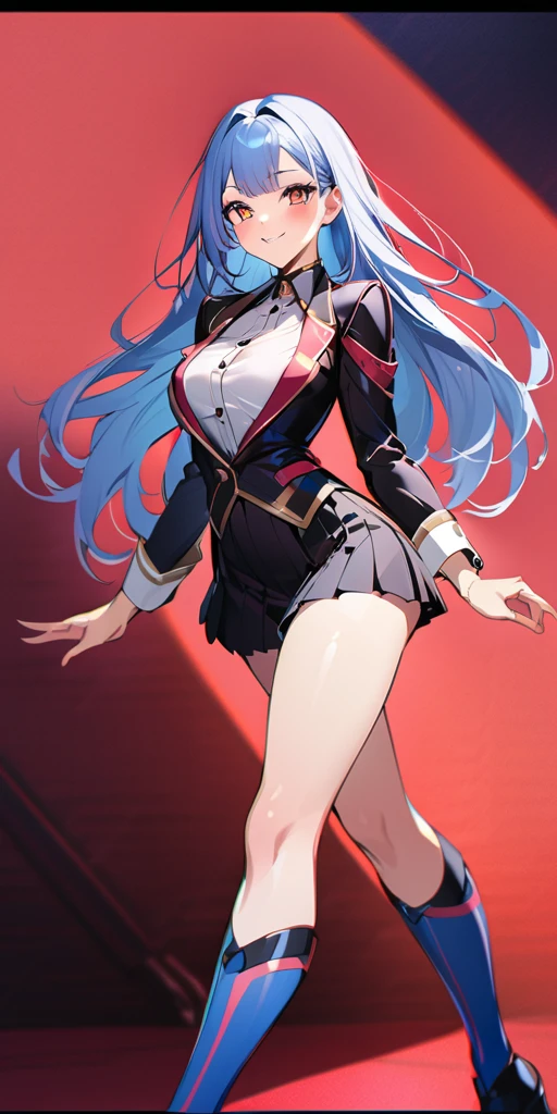 ((Highest quality、masterpiece、Anime Style、Highest quality、High resolution、8k、detailed、ultra-detailed:1.3))、Long legs、Sharp focus:1.2, Beautiful woman with perfect figure:1.4、(smile:1.2), double eyelid、30-year-old woman、Sexy pose、((((Shut your mouth.、One Woman)))),The background is tokyo、アヘ顔,