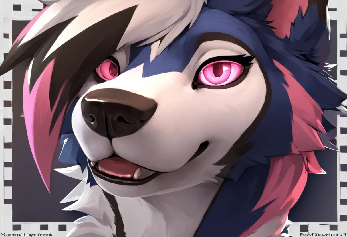 (Masterpiece), (Best quality), (Anthro Frey:1.3, Khartoum:1.2, Anthro:1.3, Frey:1.2, Solo female:1.2), (extremely deTailed:1.3),(Checkpoint model:1.3),(deTailed eye,pink eye),midnight lycanrock, Looking at the viewer, Dog face, Dog nose, Dogs mouth, Lycanroc's beautiful face, pink eye, Medium breast, Tail, ((Best quality, 8 k, tMasterpiece:1.3)), sharp:1.2, Perfect personality, beautiful woman:1.4, Slim abs:1.2, ((split:1.2)),Highly deTailed facial and skin texture,A deTailed eye,Double eyelid , Wearing a tanktop , In the garden,Close up nude with no clothes visible genitals, Sitting on a bed ,house background
