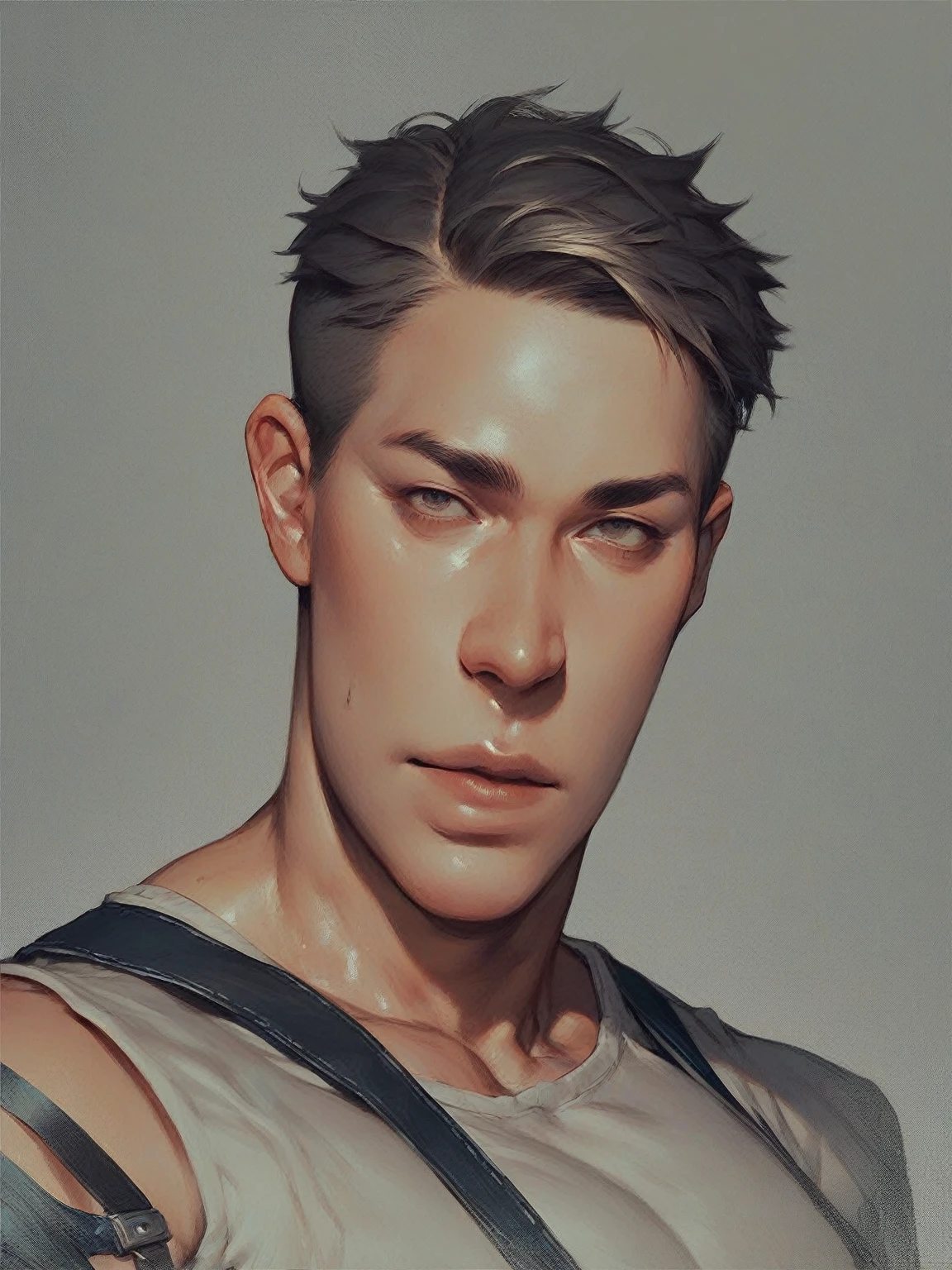 a man