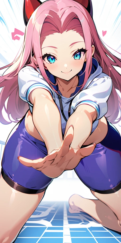 ((Highest quality、masterpiece、Anime Style、Highest quality、High resolution、8k、detailed、ultra-detailed:1.3))、Long legs、Sharp focus:1.2, Beautiful woman with perfect figure:1.4、(smile:1.2), double eyelid、30-year-old woman、Sexy pose、((((Shut your mouth.、One Woman)))),The background is tokyo、アヘ顔,