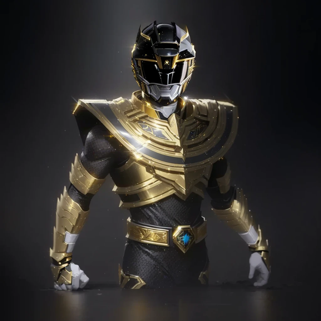 a close up of a person in a costume with a sword, the secret seventh power ranger, black and golden armor, gold obsidian armor, black and gold armor, heavy gold obsidian armor, sleek gold armor, unreal engine render saint seiya, gold armor, gold armour suit, tokusatsu, power ranger, gold and silver armour suit, new costume concept design, change helmetarafed image of a man in a black and yellow costume holding a baseball bat, the secret seventh power ranger, power ranger, fan art, tokusatsu, hq artwork, inspired by Ryūsei Kishida, green power ranger, ranger, textless, highly detailed exquisite fanart, sharp high quality artwork, high quality fanart, power, detailed fanart
a close up of a person in a gold costume with a black helmet, gold obsidian armor, the secret seventh power ranger, heavy gold obsidian armor, black and golden armor, black and gold armor, gold armor, warrior platinum armor, sleek gold armor, golden armor, golden armor wearing, metallic armor, light gold armor, power ranger, gold armour