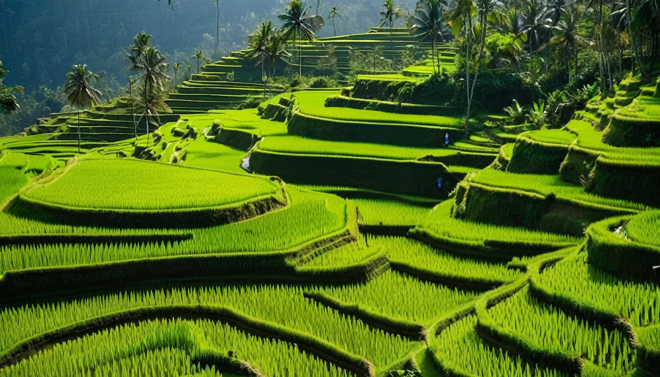 Rice Terraces, bali