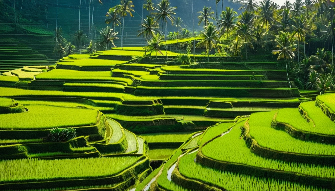 Rice Terraces, bali