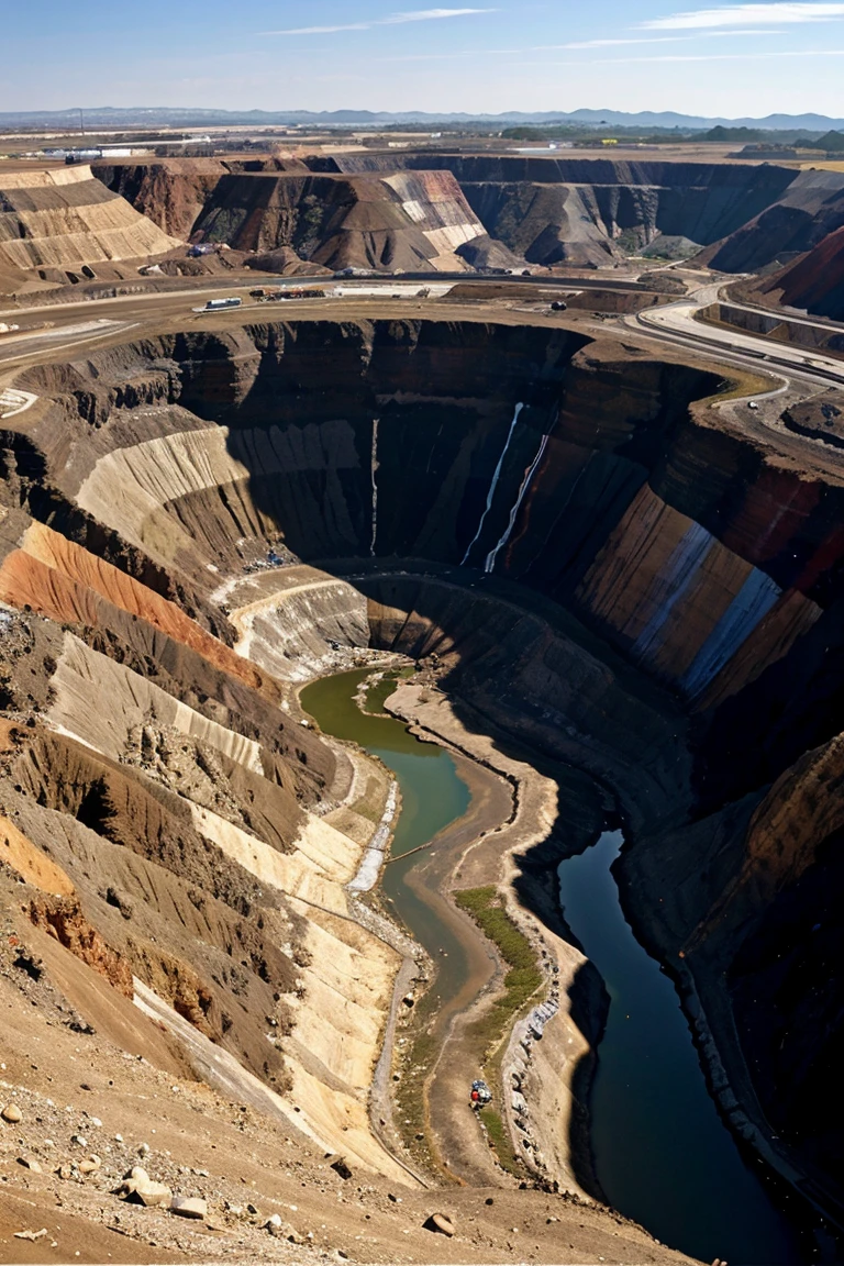 do it after open pit mining