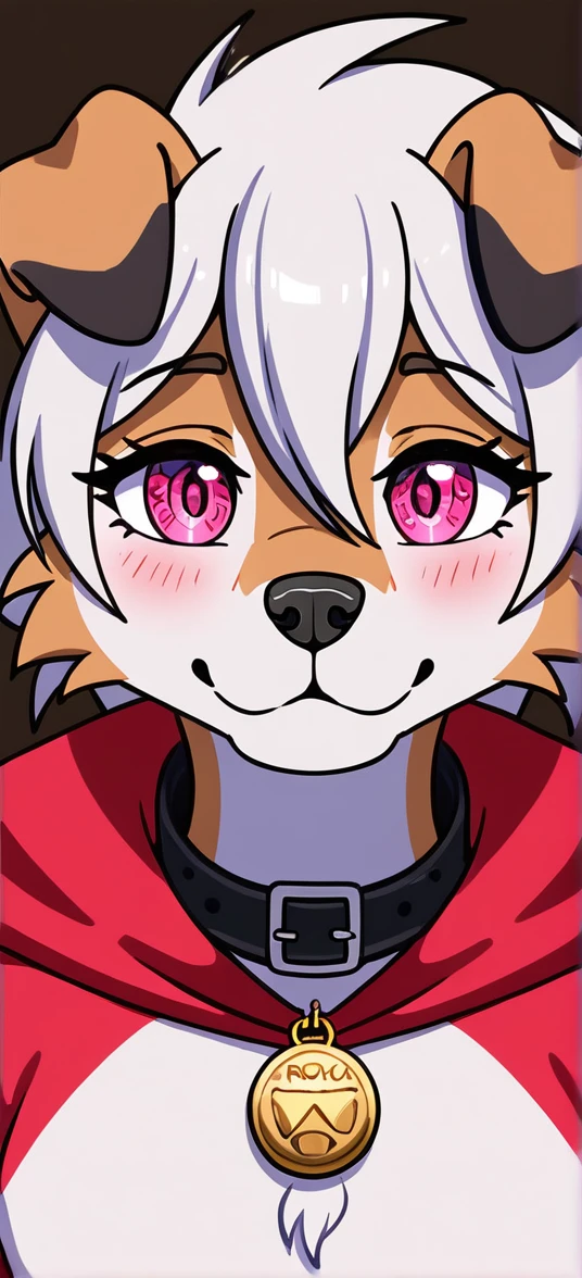 (Masterpiece), (Best quality),  (Anthro Frey:1.3, Khartoum:1.2, Anthro:1.3, Frey:1.2, feminine :1.3),(deTailed eye,pink eye),midnight lycanrock, Dog face, Dog nose, Dogs mouth, Lycanroc&#39;s beautiful face, pink eye, Medium breast, Tail, ((Best quality, 8 k, tMasterpiece:1.3)), sharp:1.2, Perfect personality, beautiful woman:1.4, Slim abs:1.2, ((split:1.2))，Highly deTailed facial and skin texture，A deTailed eye，Double eyelid , Wearing a tanktop , In the garden,Close up nude with no clothes visible genitals, Sitting on a bed ,Awkward house background