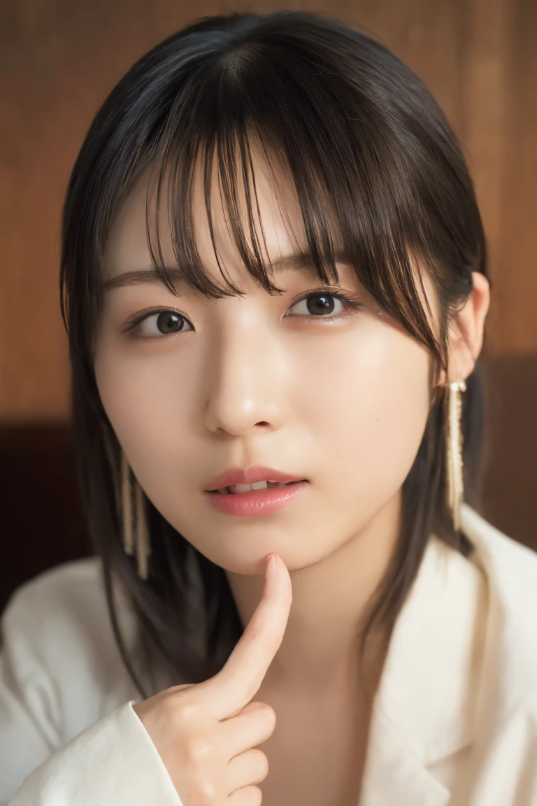 (8k, RAW Photos,Highest quality, High resolution:1.1), (Ultra-realistic:1.4),(Realistic:1.4), Realistic Face,Realistic Body,Realistic Skin,masterpiece,(cute:1.8), cute子たち, Cinema Lighting,Film Grain,jewelry,Earrings,((Elegant hairstyle、Medium Hair:1.1)),Cherry colored lips,Hair Ribbon,ponytail,Viewer, (Hair gets wet from sweat、Recurve the body、Drenched in sweat、Tranceの目:0.6),((Ample breasts、Trance:1.3)),Blurred Background, Eye focus , Bokeh,young, 85mm lens,young,Portraiture,Photon Mapping,Radio City,Physically Based Rendering,Asian,(Bedroom、Sit on the bed、masturbation、Put your finger in the vagina、Inserting a vibrator into the vagina、Panting、naked:1.3))