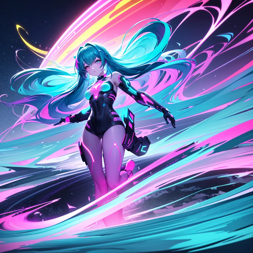 perfect anatomy, 1girl, solo, mememe, long hair, aqua hair, blunt bangs, pink eyes, micro blue bikini, purple sleeves, purple tights, full body, walking in public, smiling, bikini, beautiful, masterpiece, very shiny body, bright colors, simple background, perfect lighting, perfect shadows, perfect eyes, perfect hair, perfect body, looking at the viewer, wet, heart-shaped pupils, standing, slim, standing with your back to the viewer, wet, best quality, detailed image, colorful, gorgeous body, hourglass body, standing your booty right towards the viewer, standing backwards, incredibly shiny body, one girl, one character, solo, 1girl, beautiful, masterpiece, detailed image, colorful, detailed face, perfect lighting, perfect shadows, perfect eyes, girl focus, perfect hair, pupils of different colors, flawless face, shiny body, 1girl, solo, center focus, sweat, wet, heart-shaped pupils, incredibly shiny body