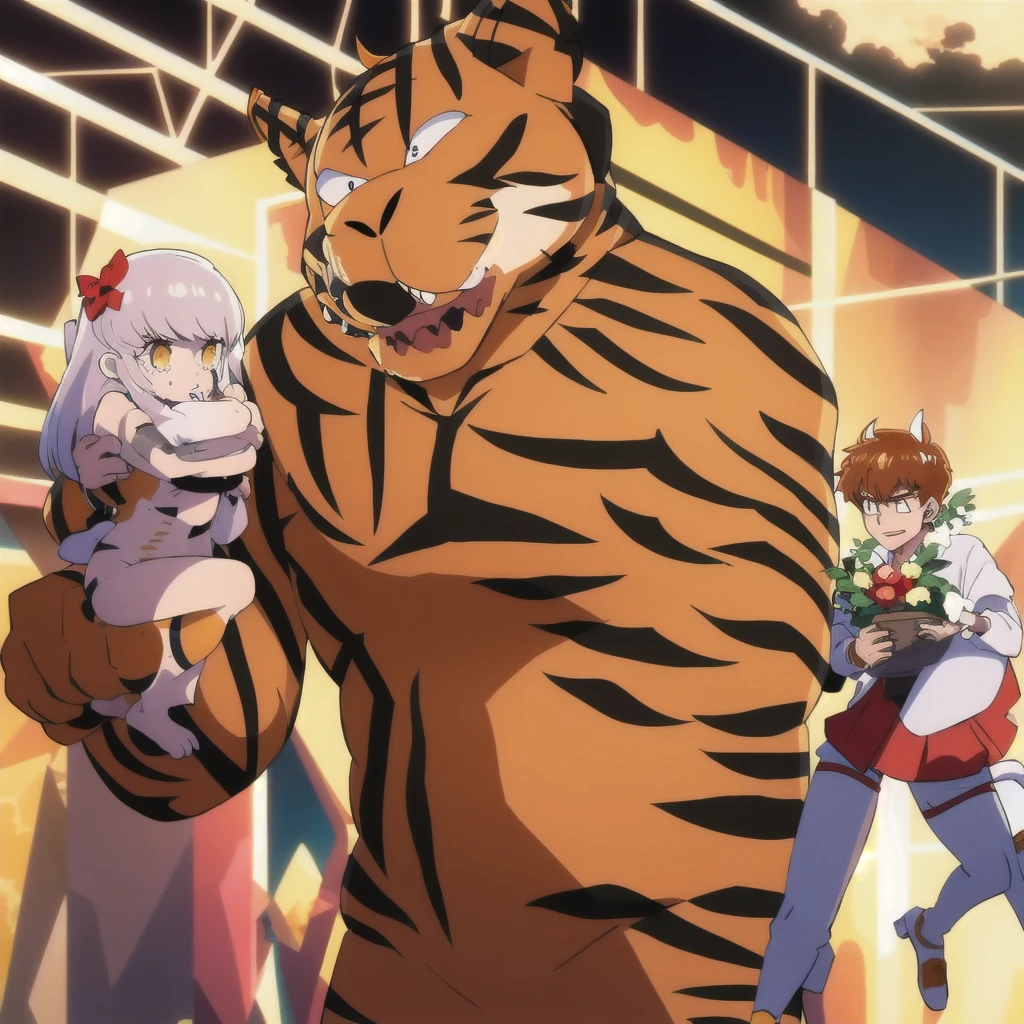 2 people,
Ad Base,
king,One boy,Tiger Print Bodysuit,
ADDCOL,
Ram,One girl,
White Seraphim,