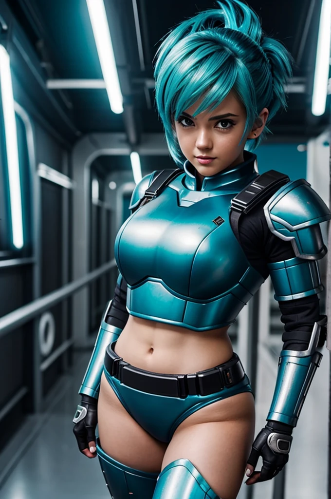 Make Bulma with cyber armor