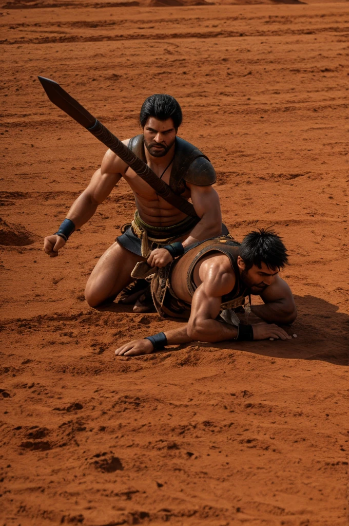 FEUDAL WARRIORS FALLEN IN THE CLAY