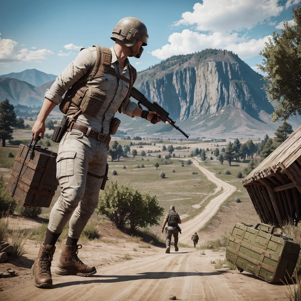 loot, pubg, Big Foot