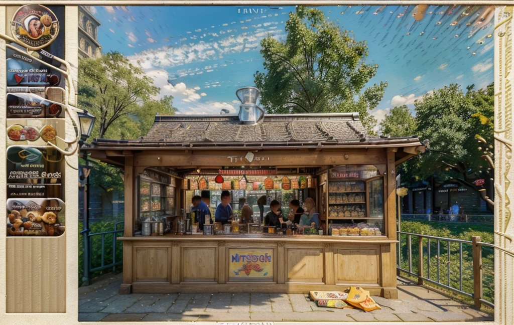 [(Transparent Background: 1.5)::5],(((masterpiece))),(((best quality))),(((Very detailed))),illustration, mystery,Bright colors, Shiny , (Impressionism: 1.4), ready to eat, french fries, bucket, 魚和french fries, (snack bar), (Food stalls;Roadside stalls), london, Harry Potter, Harry Potter, Wizarding World, Dining room, gourmet food, Catering Services, format, Font design, magic style, mystery字體, 