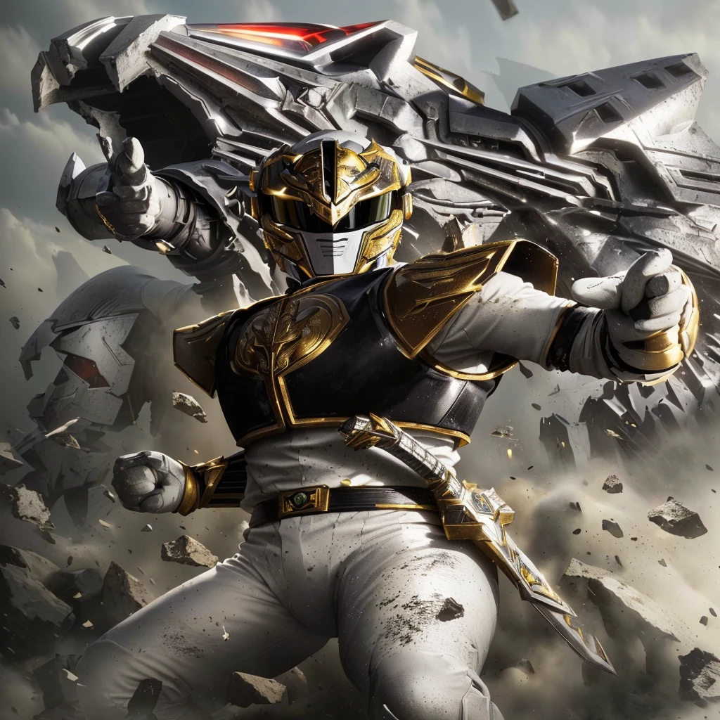 a close up of a person holding a sword in a field, power ranger, tokusatsu, the secret seventh power ranger, heavy white and golden armor, power rangers film, white metal armor, hq artwork, white armor, fan art, white metallic armor, intricate white and gold armor, ranger, official art, power rangers, white metallic armour, hero, warriora close up of a man white costume holding a helmet, white power ranger, power ranger, the secret seventh power ranger, wearing gold/black armor and helmet, , tokusatsu, green armor, power rangers film, power rangers, metallic yellow armor, profile picture, photo shoot, photo from a promo shoot, yellow head,sabertooth face power ranger helmet with scale texture of a tiger , yellow in color, with gold accents, black accents, red jewel intricate detail, highly detailed, volumetric lighting, 4k rendering, stock photo, ultra-realistic, realistic textures, dramatic lighting, depth of field, film, (very wide angle: 1.3), dark light, wide angle INa close up of a woman in a yellow costume holding a sword,yellowpower ranger, the secret seventh power ranger, power ranger, power rangers film, tokusatsu, wearing green battle armor, wearing green armor and helmet, yellow armor, metallic yellow armor, yellow ranger, kamen rider character, kamen rider, power rangers, the doomslayer mysterio