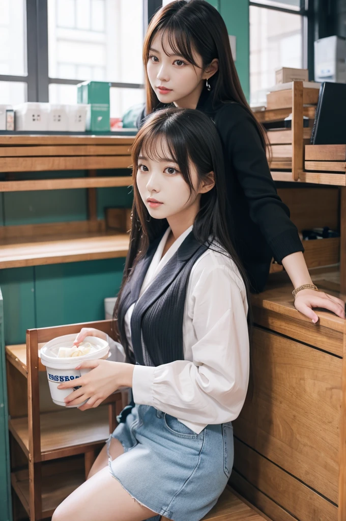 Korean women&#39;s skirts、I want to be defeated