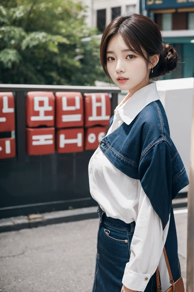 Korean women's skirts、I want to be defeated