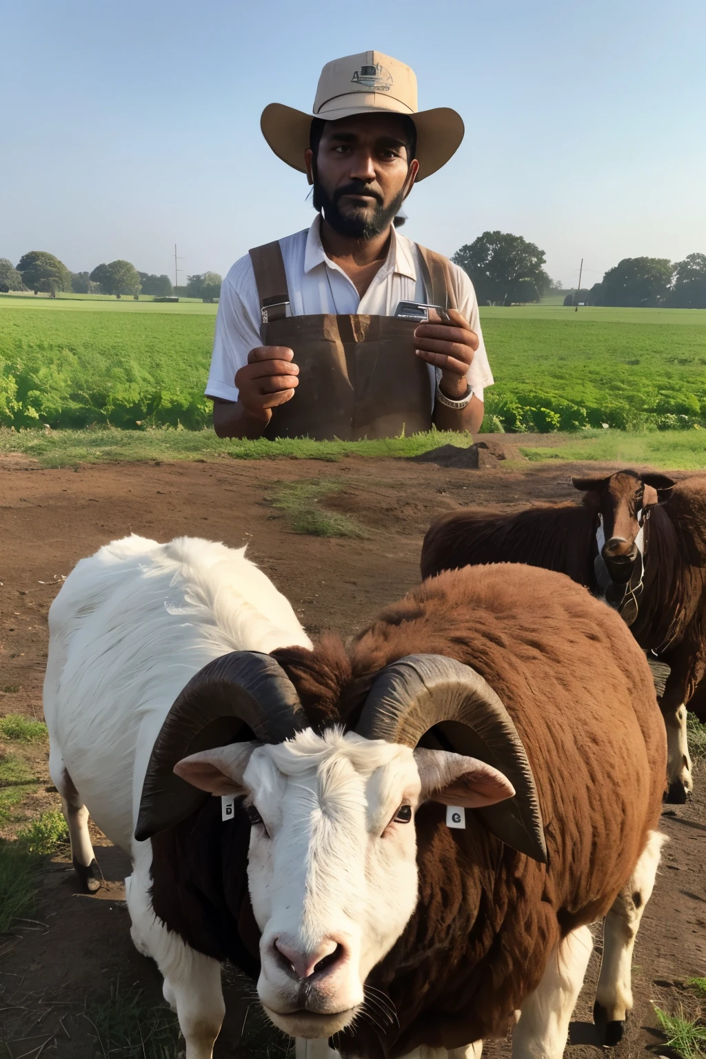 Ram's Farm Life: worked on a farm Ram every day, facing some tough challenges because some people treated him differently.
