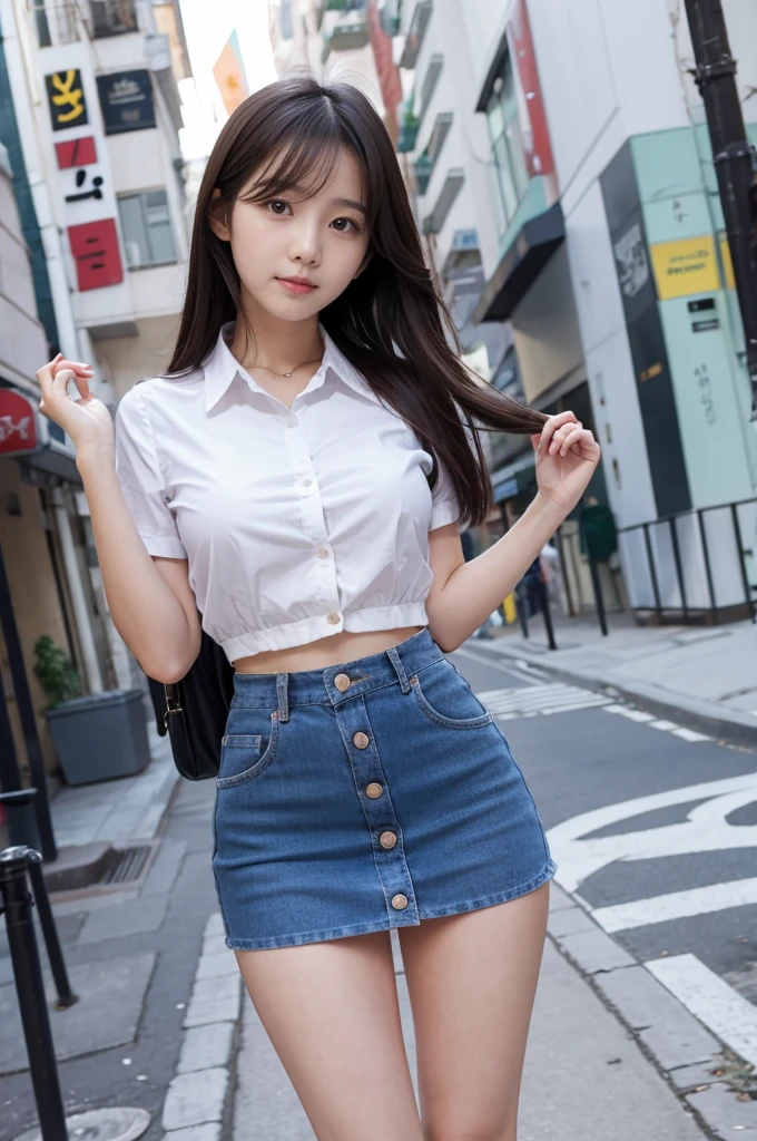 Korean girl upskirt