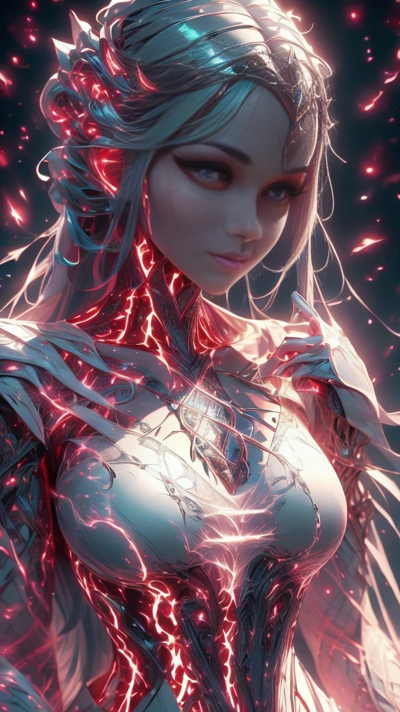 ((Best quality)), (Masterpiece)), (Details:1.4), Beautiful enchantress woman image,hdr,HighDynamicRange),Ray tracing,NVIDIA RTX,Super resolution,Unreal 5,Subsurface scattering,PBR Texture,Post-processing,Anisotropic filtering,Depth of field,Maximum clarity and sharpness,Many-Layer Textures, Albedo and specular maps, Surface coloring, Accurate simulation of light-material interactions, Perfect proportions, Octane rendering, Two-tone lighting, Wide aperture, Low ISO, White balance, Rule of thirds, 8K raw data, Otherworldly, Blue veins, White clothing