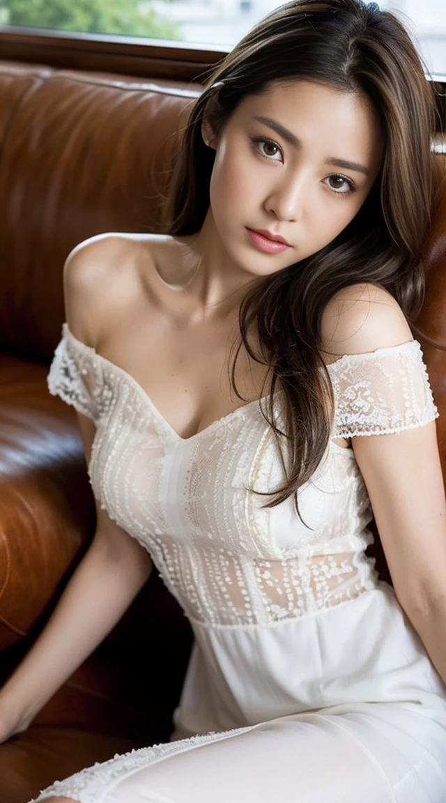 Dark brown hair、Light brown eyes、Japanese actress face、 Lady、I'Iは彼とIが好きです'I'Iは40歳くらいです.、(Intricate details:1.2)、(Which one is on top??:1.4)、 (Ultra-high resolution:1.2)、Ultra-high resolution、(Finely tuned)、(Detailed facial features)、Hmph、8k resolution、D cup size breasts、Long Hair、Bright bathroom with sunlight shining in、Large windows、Extravagant space、relax、、,Full body photo、Head to toe shot、Beautiful legs、red Off-the-shoulder knit、Beautiful legs、A refreshing room full of sunlight、she, household items, (plant:0.8), Fashion Hub, Extreme Detail, Very detailed, Realistic, hourglass shaped body, Obscene pose,、、I cry a lot、tears、person on the left、White wall、White floor、diagonally from below、Please lift your chin、Put your butt against the wall、relaxした表情、Pose of Weakness、