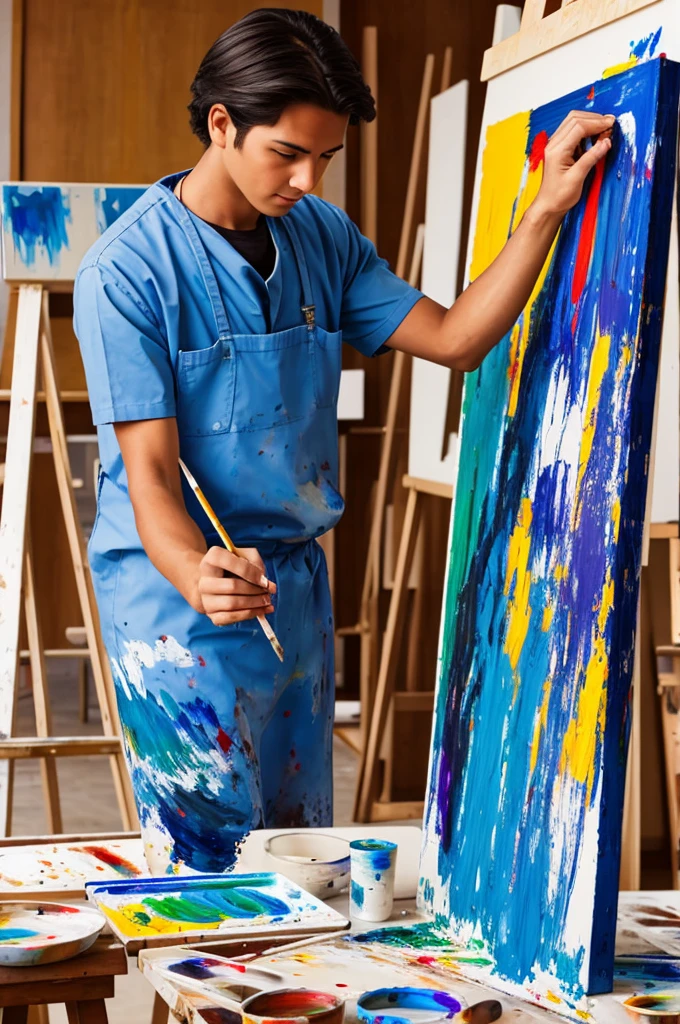 Painting teacher