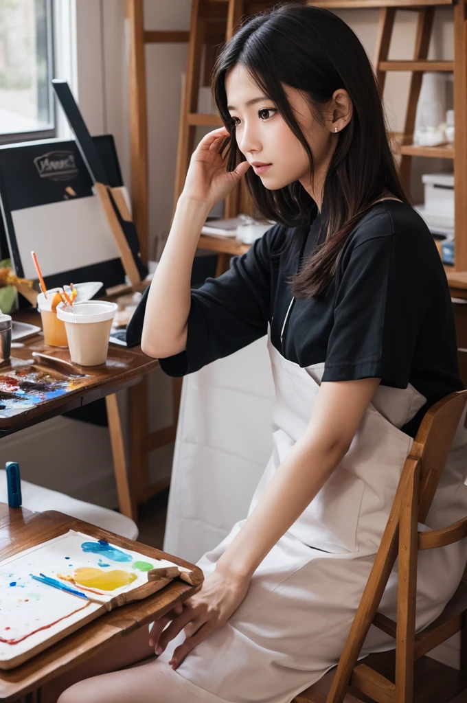 Painting teacher