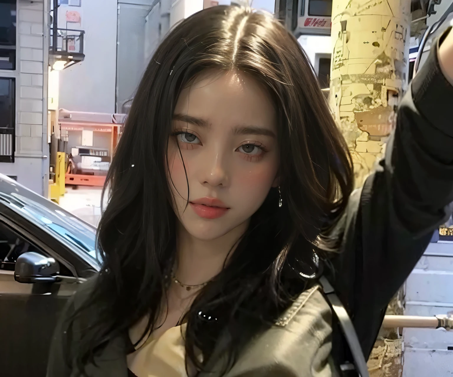 Blackpink's Jennie Kim HD with very soft pink lips and huge plump breasts