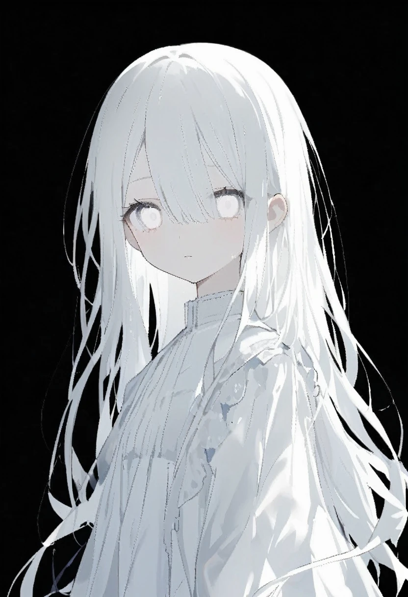 Add background、White backgroundい、White Room、White Room、White Roomに居る、White background、White background、、White backgroundを追加、White background、White、White、girl、Whiteの髪、Her hair is White.、long hair、目の色はWhite、White Eyes、White eyes、White eyes、Whiteの目、Eye color is White、全体的にWhiteのgirl、Whiteのgirl、The background is White、Whiteの背景、Whiteの部屋、Emotionless、expressionless、White backgroundを追加、White space、nudity、naked