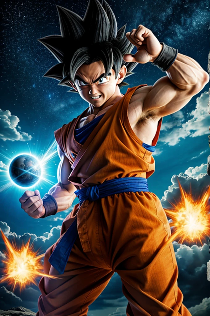 Goku throwing power
