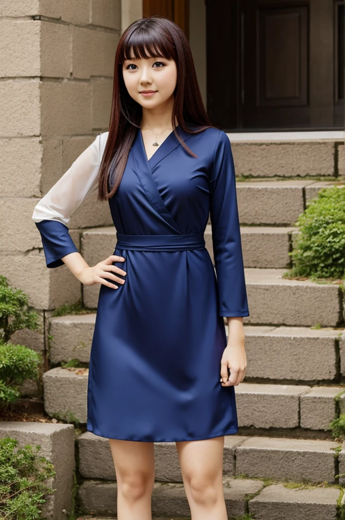 Hinata with dress