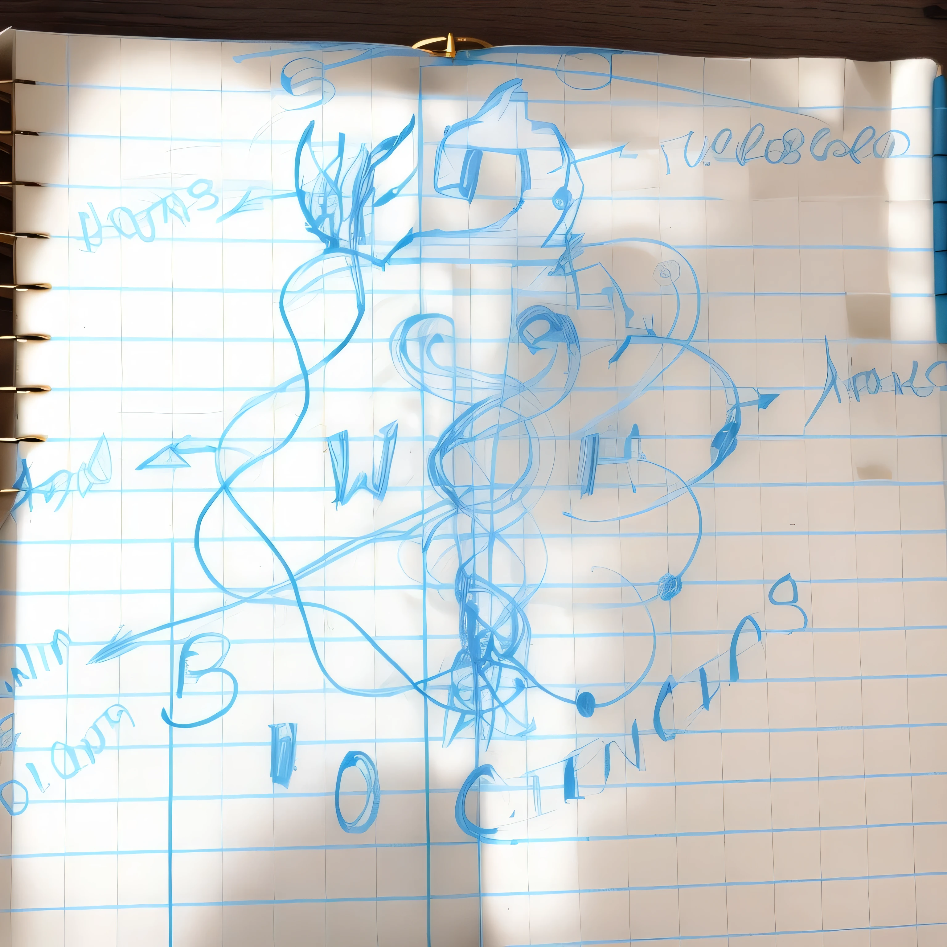 a closeup of a drawing of a person on a sheet of paper, found Outline in a notebook, medical drawing, medical drawing with annotations, Alchemical diagram, drawn on white parchment paper, medical diagram, Rosicrucian symbols illegible, On a notepad page, dissection sketch, Outline in a notebook, occult diagram