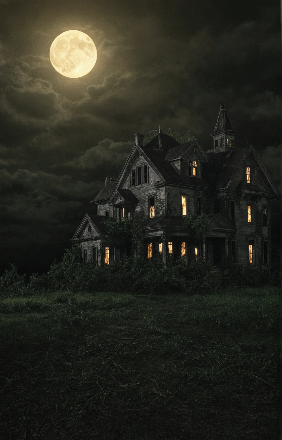 horror house,  horror movie scene, old house, abandonned, tenebrosa, natta 