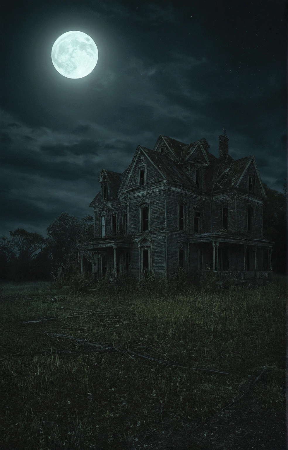 horror house,  horror movie scene, old house, abandonned, tenebrosa, natta 