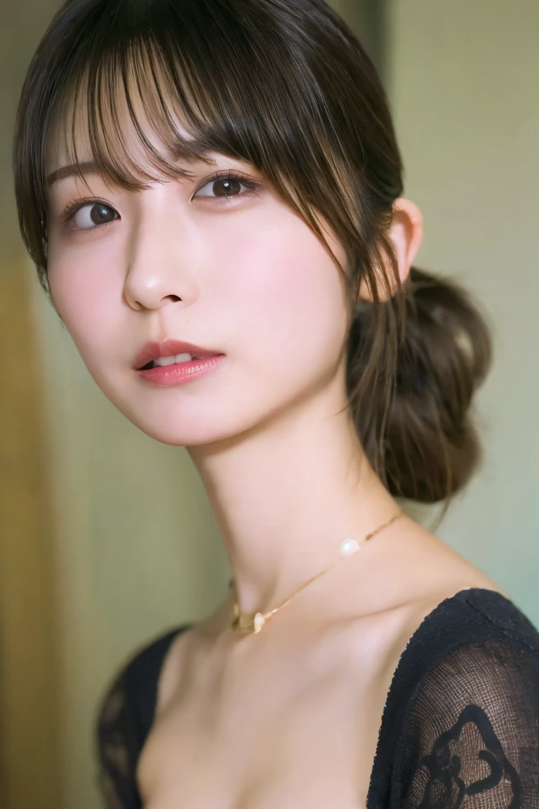 (8k, RAW Photos,Highest quality, High resolution:1.1), (Ultra-realistic:1.4),(Realistic:1.4), Realistic Face,Realistic Body,Realistic Skin,masterpiece,(cute:1.8), cute子たち, Cinema Lighting,Film Grain,Silver Necklace、,((Elegant hairstyle、Medium Hair:1.1)),Cherry colored lips,ponytail,Viewer, (Hair gets wet from sweat、Recurve the body、Drenched in sweat、Tranceの目:0.6),((Ample breasts、Trance:1.3)),Blurred Background, Eye focus , Bokeh,young, 85mm lens,young,Portraiture,Photon Mapping,Radio City,Physically Based Rendering,Asian,(Bedroom、Sit on the bed、masturbation、Put your finger in the vagina、Inserting a vibrator into the vagina、Panting、naked:1.3))