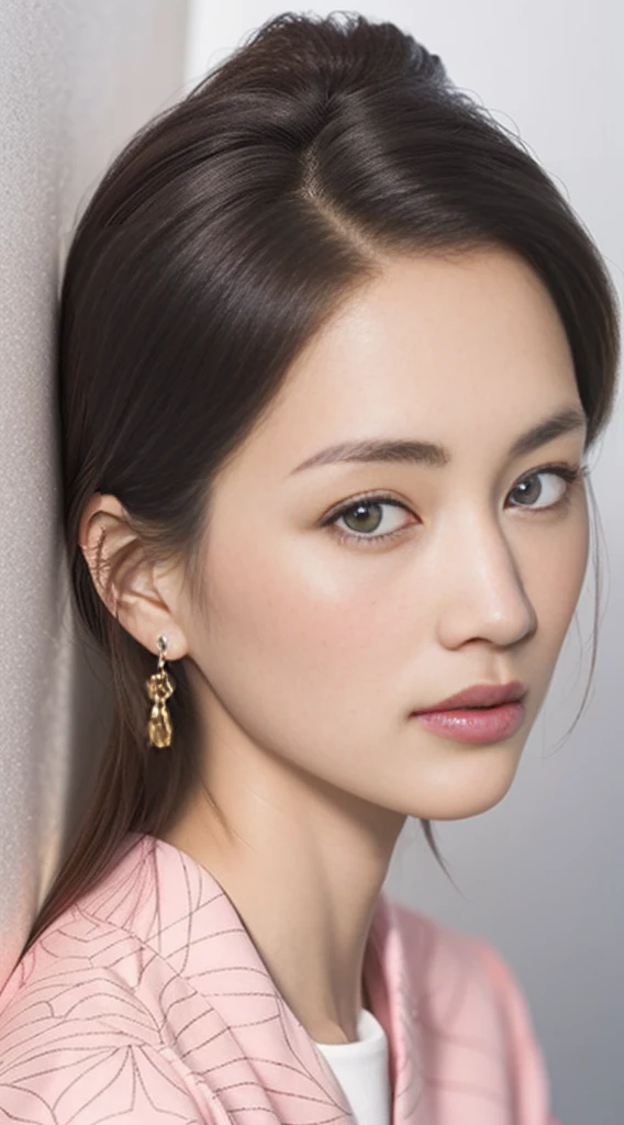Cute Japanese female, (16 years old), (very cute face), white moist skin, looking at camera, melancholy expression, (pink bright eyes: 1.4),
BREAK,
Idol, (very beautiful berserker female: 1.3),
BREAK,
(wearing pink cute kimono: 1.3), (highly revealing kimono), very large earrings, short length, (leaf tattoo on body: 1.3),
BREAK,
(long hair), (light gray hair: 1.4), (wavy hair), (gradient hair: 1.3), (red tips: 1.3),
BREAK,
(realistic: 1.3), masterpiece, perfect lighting, (ultra-high resolution), (8K), (highly detailed: 1.4), (from the front), (full body: 1.4), (symmetrical: 1.2), (one shot),
BREAK,
(Shibuya, Japan: 1.2),