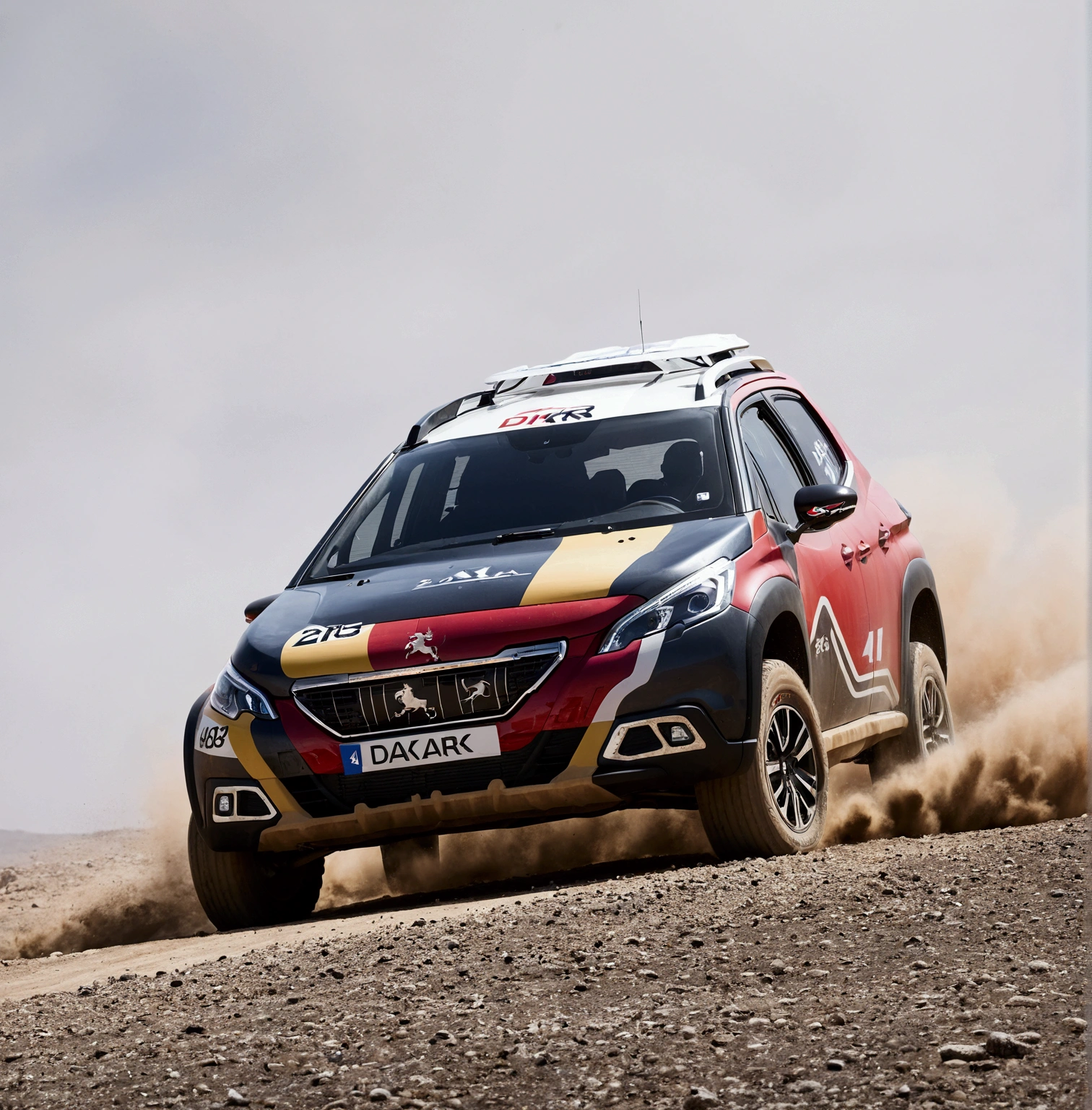 Peugeot 2008 DKK 15, PEUGEOT 4X4, ALL TERRAIN, rally dakar
