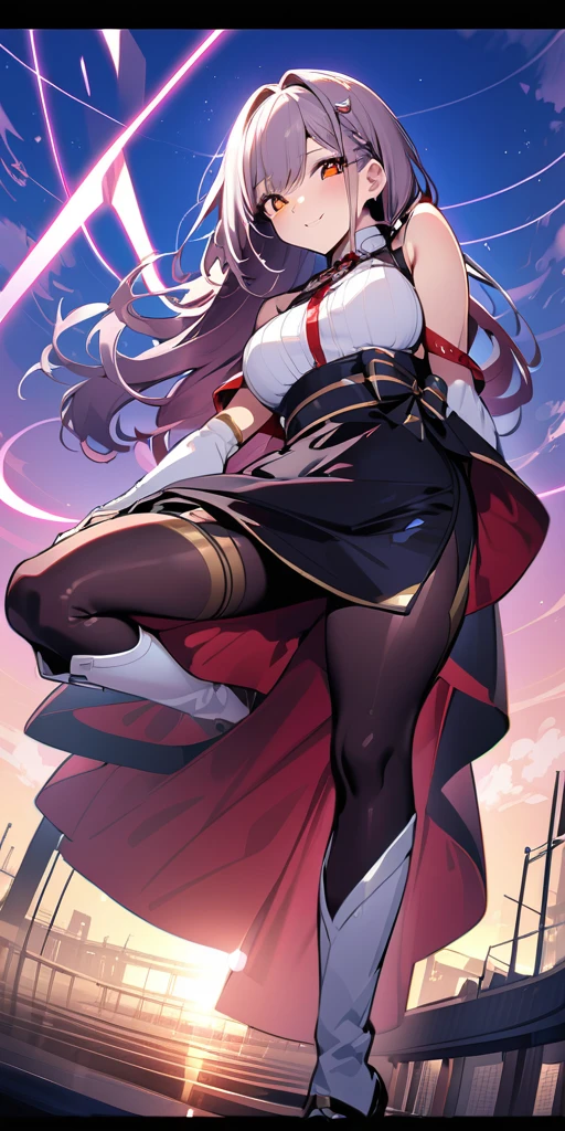 ((Highest quality、masterpiece、Anime Style、Highest quality、High resolution、8k、detailed、ultra-detailed:1.3))、Long legs、Sharp focus:1.2, Beautiful woman with perfect figure:1.4、(smile:1.2), double eyelid、30-year-old woman、Sexy pose、((((Shut your mouth.、One Woman)))),The background is tokyo、アヘ顔,