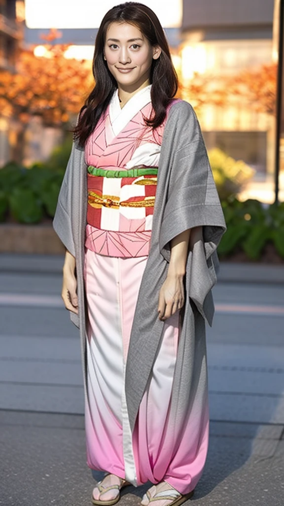 Cute Japanese female, (16 years old), (very cute face), white moist skin, looking at camera, melancholy expression, (pink bright eyes: 1.4),
BREAK,
Idol, (very beautiful berserker female: 1.3),
BREAK,
(wearing pink cute kimono: 1.3), (highly revealing kimono), very large earrings, short length, (leaf tattoo on body: 1.3),
BREAK,
(long hair), (light gray hair: 1.4), (wavy hair), (gradient hair: 1.3), (red tips: 1.3),
BREAK,
(realistic: 1.3), masterpiece, perfect lighting, (ultra-high resolution), (8K), (highly detailed: 1.4), (from the front), (full body: 1.4), (symmetrical: 1.2), (one shot),
BREAK,
(Shibuya, Japan: 1.2),