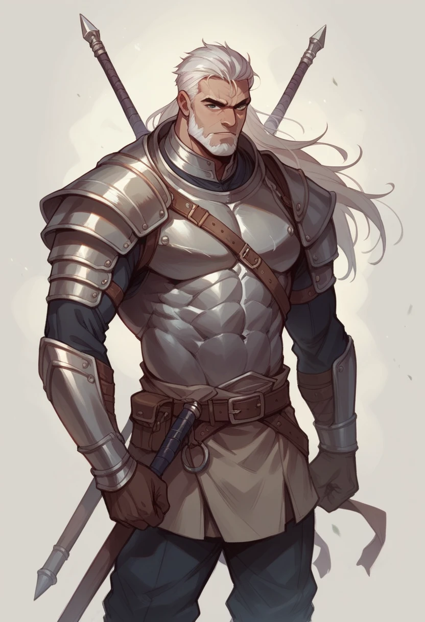 create a warrior man