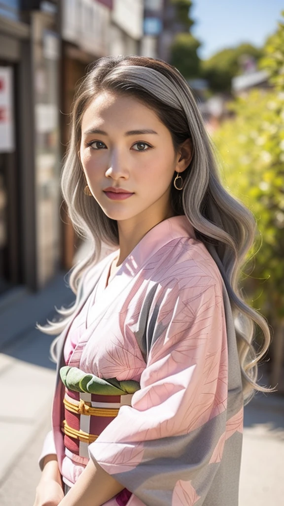 Cute Japanese female, (16 years old), (very cute face), white moist skin, looking at camera, melancholy expression, (pink bright eyes: 1.4),
BREAK,
Idol, (very beautiful berserker female: 1.3),
BREAK,
(wearing pink cute kimono: 1.3), (highly revealing kimono), very large earrings, short length, (leaf tattoo on body: 1.3),
BREAK,
(long hair), (light gray hair: 1.4), (wavy hair), (gradient hair: 1.3), (red tips: 1.3),
BREAK,
(realistic: 1.3), masterpiece, perfect lighting, (ultra-high resolution), (8K), (highly detailed: 1.4), (from the front), (full body: 1.4), (symmetrical: 1.2), (one shot),
BREAK,
(Shibuya, Japan: 1.2),