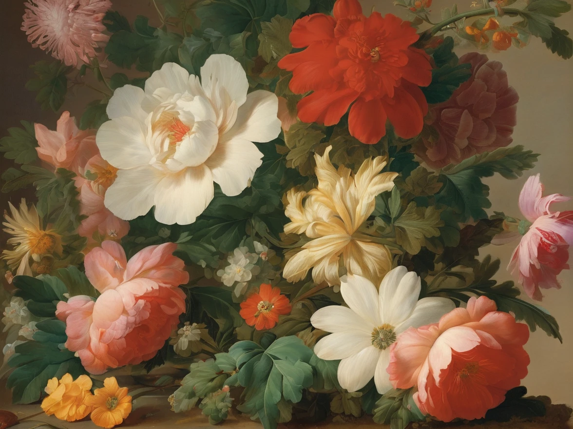 Elegant flowers, Flower Wallpaper, exquisite Floral details, Floral details, Gorgeous flowers, Fine details, Frederick Goodall (Frederick Goodall) of inspiration, Jan van Heysem (Jan van Huysum) of inspiration, Inspired by Louis-Michel van Lou, Soft flowers, Beautiful details, Gorgeous wallpaper, Inspired by Jean-Baptiste Pater, Flowers and blooms