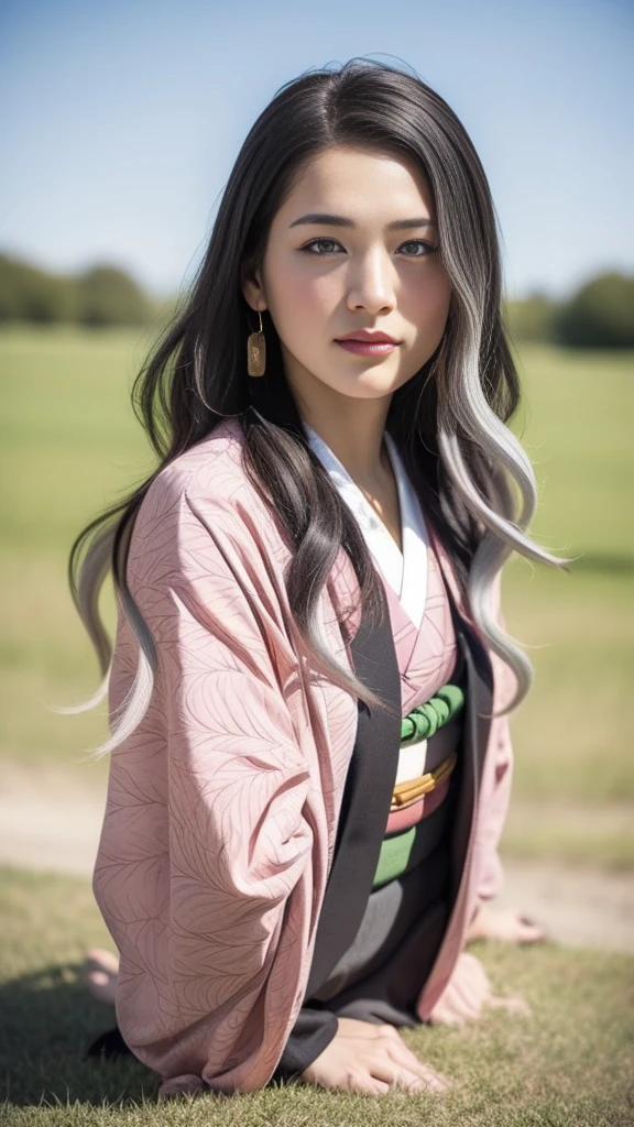 Cute Japanese female, (16 years old), (very cute face), white moist skin, looking at camera, melancholy expression, (pink bright eyes: 1.4),
BREAK,
Idol, (very beautiful berserker female: 1.3),
BREAK,
(wearing pink cute kimono: 1.3), (highly revealing kimono), very large earrings, short length, (has black grass tattoo on body: 1.3),
BREAK,
(long hair), (light gray hair: 1.4), (wavy hair), (gradient hair: 1.3), (red tips: 1.3),
BREAK,
(realistic: 1.3), masterpiece, perfect lighting, (ultra-high resolution), (8K), (highly detailed: 1.4), (from the front), (full body: 1.4), (symmetrical: 1.2), (one shot),
BREAK,
(Shibuya, Japan: 1.2),