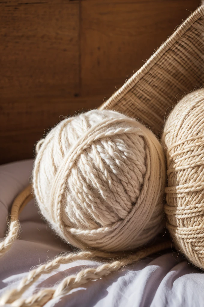 A tangled ball of wool