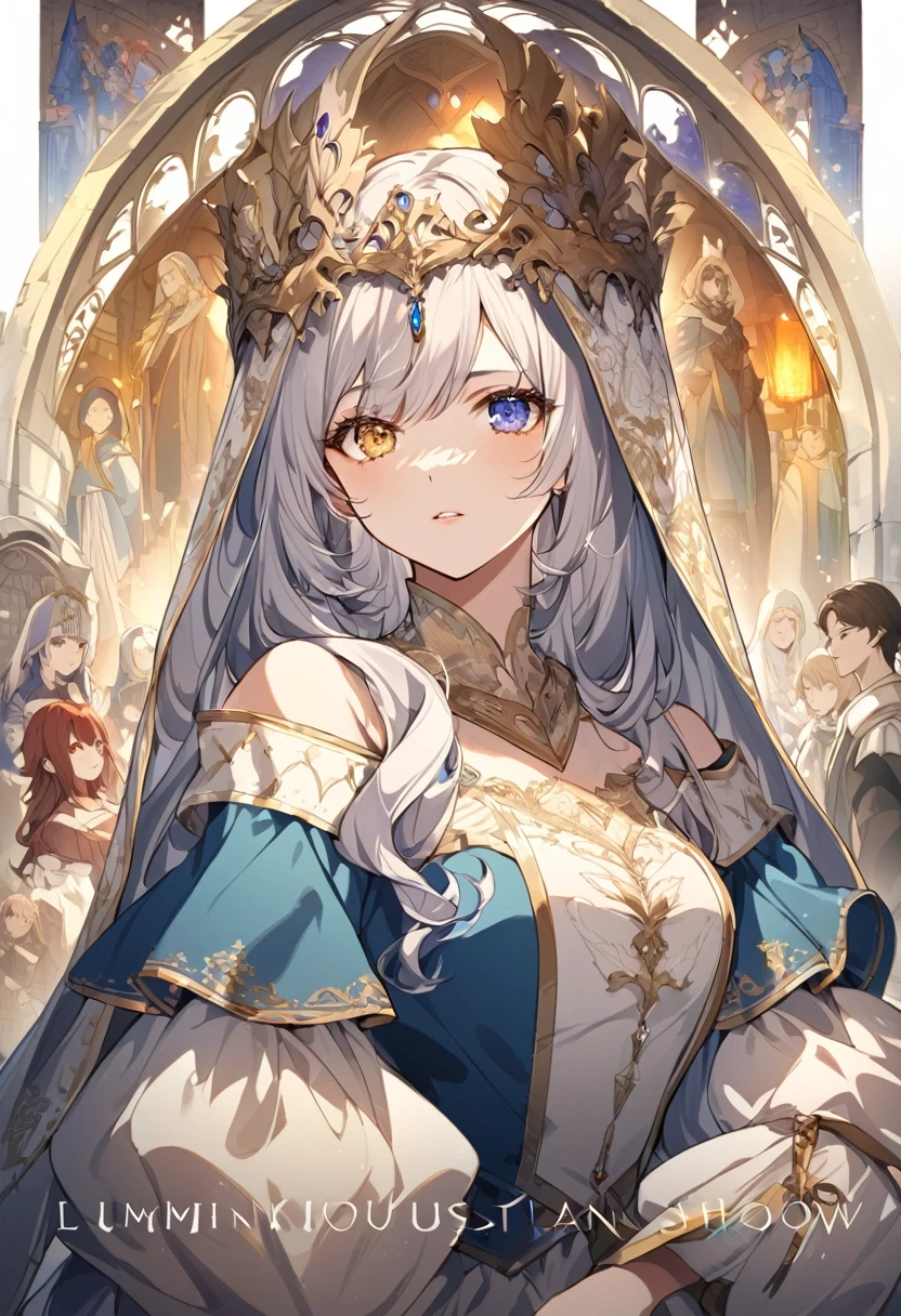 Une superbe jeune beauté allemande, aux yeux bleus perçants, petits seins et longs cheveux blonds flottants,une robe blanche  , on voit son corp entier jusqu'au pied et qui et avec sa valise pour l'avion, la lumière naturelle met en valeur les traits du visage, les ombres douces sur les contours du visage, le contraste vibrant entre les tons chair chauds et les teintes froides de l&#39;arrière-plan, la composition ultra légère, le nombre d&#39;or, L&#39;éclairage dramatique
