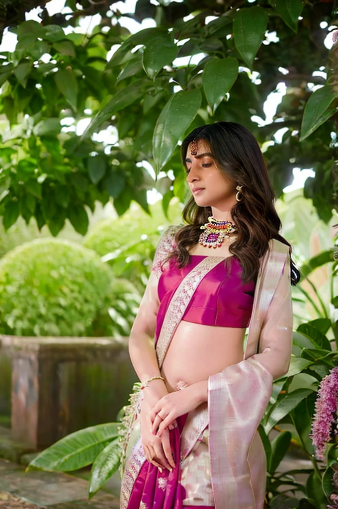 Pooja hedge wearing kerala saree