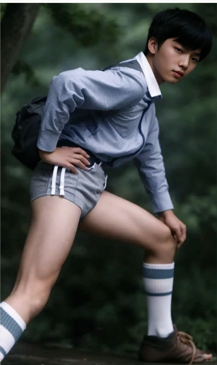 16 years old teenagers , very young , light-skin , wearing an dark red sexy underwear, tmasterpiece,k hd,the feet,Transparent sports vest,semi transparent,black long socks,The barefoot , red colour , handsome and cute , extreme cute boy , white skin , dark red underwear boxers shorts , extremely tall and cute boy ,oppa model , handsome model , full body , dark red boxers underwears short shorts , black socks , white light-skin , Chinese model , young boy , white skin , handsome and extremely cute , red boxers underwear shorts , long black socks , handsome model , at the park , jogging , model oppa , long legs , jogging , running , high knee black socks ,black long socks , stand up , extremely tall , extremely high , red underwears , red sports underwear , long black socks , clean and white legs , Chinese model , extremely long legs , looking at the camera , clean and white thigh , heavy bulge , ??? face , baby face , wearing jacket , red underwears boxers , light and white skin , Chinese model , strike a pose , sexy pose , flexing pose , show off his handsome pose , size different , height different , tallest boy in the world , height comparison with other boy , chinese handsome model , korean handsome boy , handsome cute face , red boxers shorts , very huge bulge