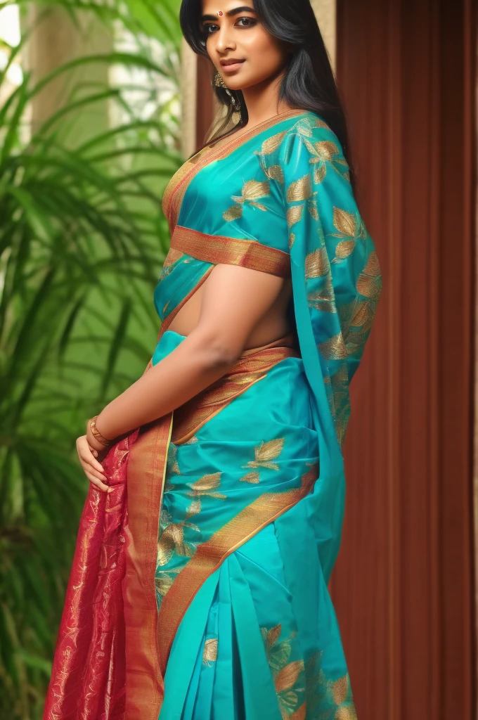 Pooja hedge wearing kerala saree