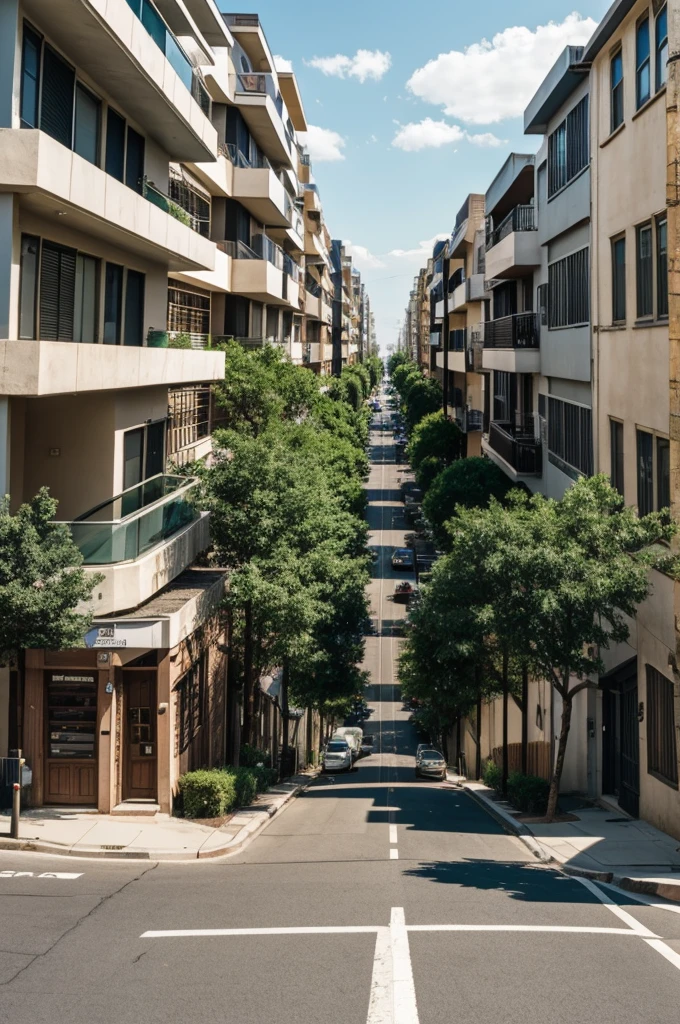 A street from the 80's