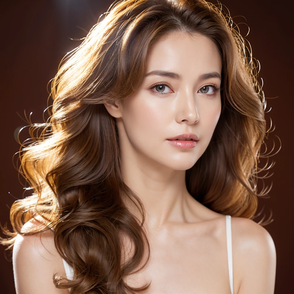 Beautiful mature woman with beautiful wavy long blond hair, Sexy beauty, Ultra-high resolution,(Realistic:1.4), ((Highest quality)), ((masterpiece)), (be familiar with),