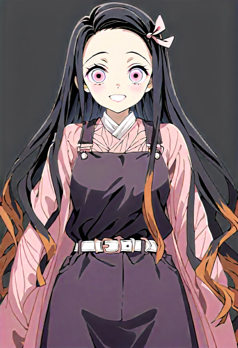 official style, kamado nezuko, kimetsu no yaiba, very aesthetic, best quality, intricate, overall detail, 1 girl, standing, happy, simple background, facing the front, straight-on, close to viewer, cowboy shot, face focus, intricate, hyper-detailed, 100-layer, {{{{ultra-high resolution}}}}, official style, kamado nezuko, kimetsu no yaiba, very aesthetic, best quality, intricate, overall detail, 1 girl, standing, happy, simple background, facing the front, straight-on, close to viewer, cowboy shot, face focus, intricate, hyper-detailed, 100-layer, {{{{ultra-high resolution}}}}, {{{hi-vision anime}}},