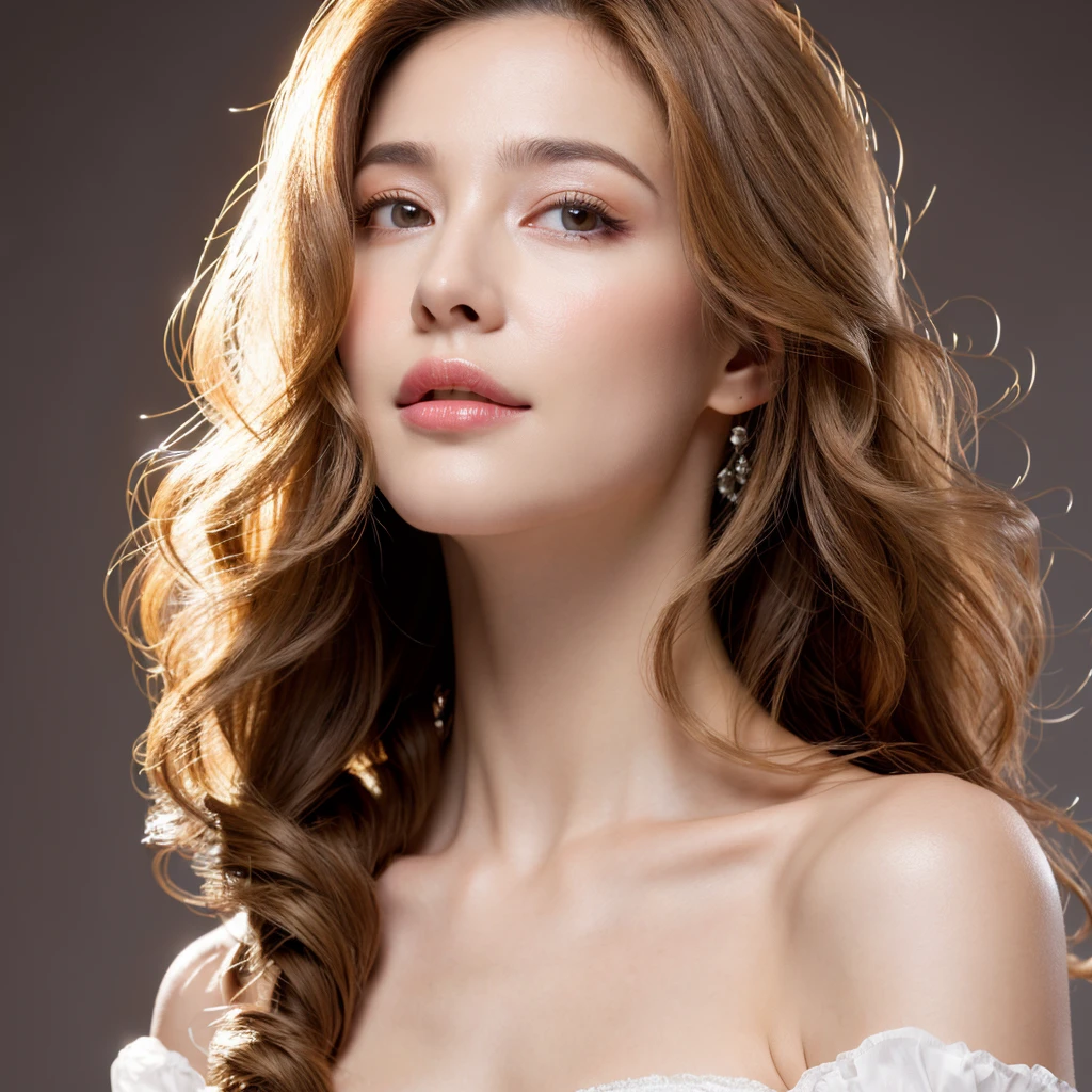 Beautiful mature woman with beautiful wavy long blond hair, Sexy beauty, Ultra-high resolution,(Realistic:1.4), ((Highest quality)), ((masterpiece)), (be familiar with),